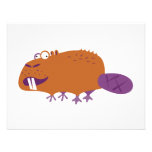 Funny Beaver Personalized Invitations