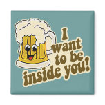 Funny Beer Drinking Humour magnets