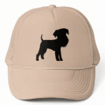 Funny Big Head Airedale Terrier hats