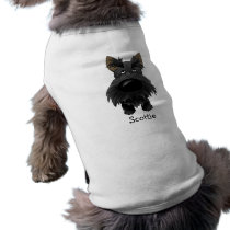 Funny Big Nose Scottie Doggie Tee