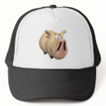 funny big snout pig hats