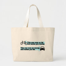 Funny Bike versus Car Bags