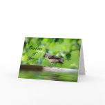Funny Bird - Thinking of You Card