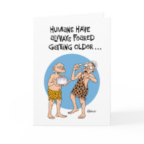 Funny Birthday Card: Ageing