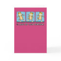 Funny birthday card: Cat Dancing