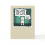 Funny birthday card: Cat Spotlight