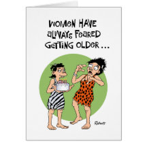 Funny Birthday Card for Woman
