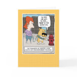 Funny birthday card: To Pee or Not to Pee
