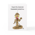 Funny Birthday Cards: Found Fossil