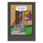 Funny Birthday Cards: New Landscaper Greeting Card