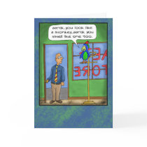Funny Birthday Cards: Pet Shop