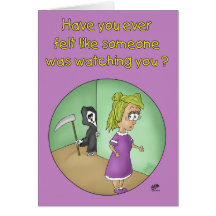 Funny Birthday Cards: Someones Watching You