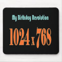 Funny birthday wishes mousepads