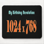 Funny birthday wishes mousepads