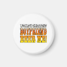 Funny Birthdays Parties Worlds Greatest Boyfriend Fridge Magnets