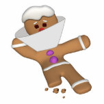 Funny Bit Himself Gingerbread Man photo sculptures