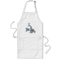 funny biting tongue crab aprons