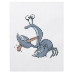 funny biting tongue crab flyers