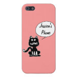 funny black cat cases for iPhone 5