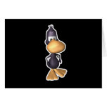 funny black duck cards