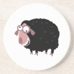Funny Black Sheep Coaster