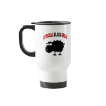 Funny black sheep coffee mug
