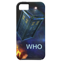 Funny Blue Box iPhone Case