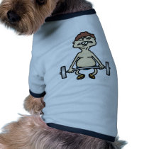 Funny Bodybuilder Dog Clothes