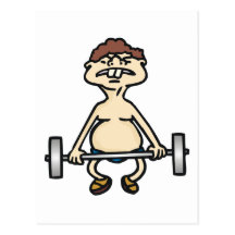 Funny Bodybuilder Postcards