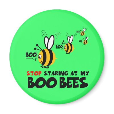 Funny boobies magnet by Femfatal