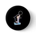 funny bowling ball orca buttons