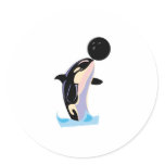 funny bowling ball orca stickers