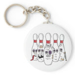 Funny Bowling keychains