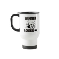 Funny Bowling Winner Loser Mug