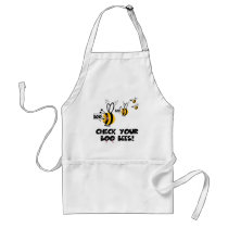Funny breast awareness apron