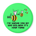 Funny breast awareness magnets