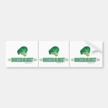 Funny Broccoli Bumper Stickers