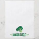 Funny Broccoli Flyer Design
