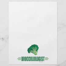 Funny Broccoli Flyer Design