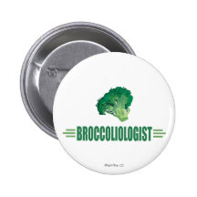 Funny Broccoli Pin