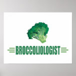 Funny Broccoli Print