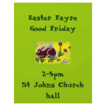 Funny Bunny Eastertime flyers