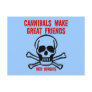 Funny cannibals postcard