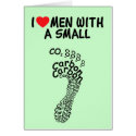 Funny carbon footprint cards