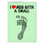 Funny carbon footprint cards