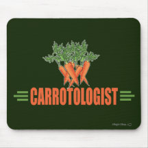 Funny Carrots Mouse Pads