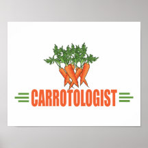 Funny Carrots Print