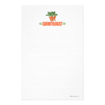 Funny Carrots Stationery