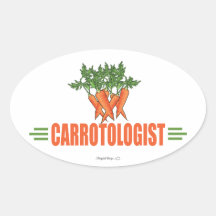 Funny Carrots Sticker