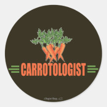 Funny Carrots Sticker